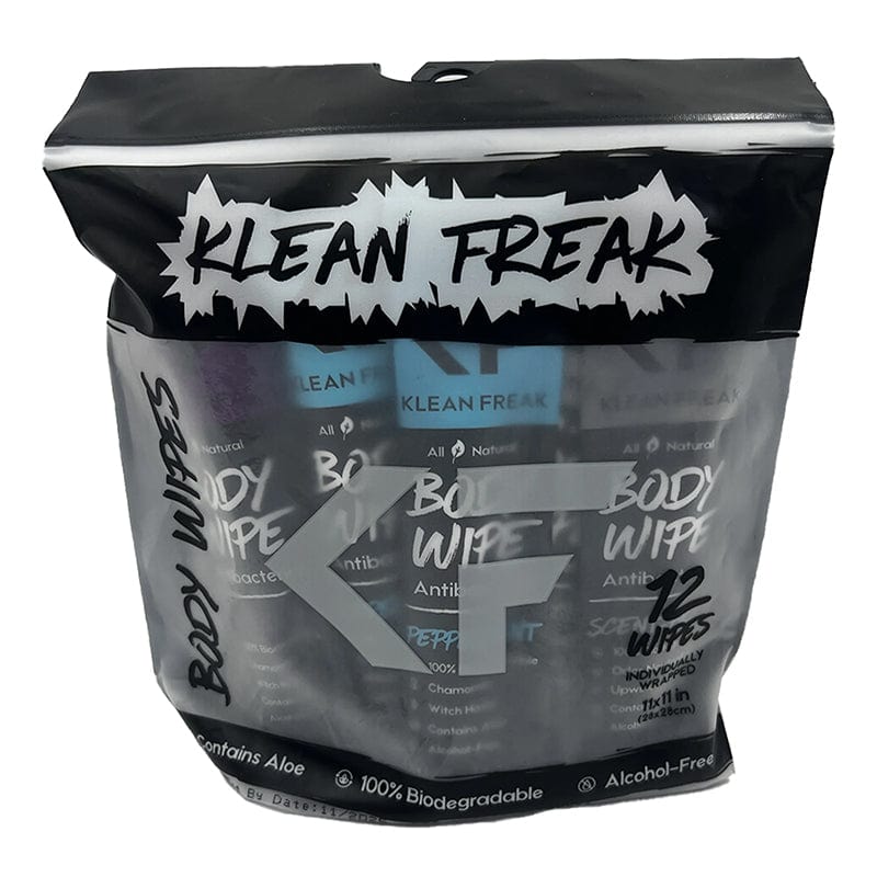 Klean Freak Body Wipes 12 Pack (Assorted)