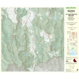 World Wide Maps Springbrook Binna Burra Topographic Map