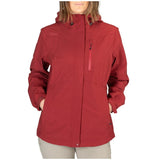 5.11 Women's Aurora Shell Jacket - Sangria - Front