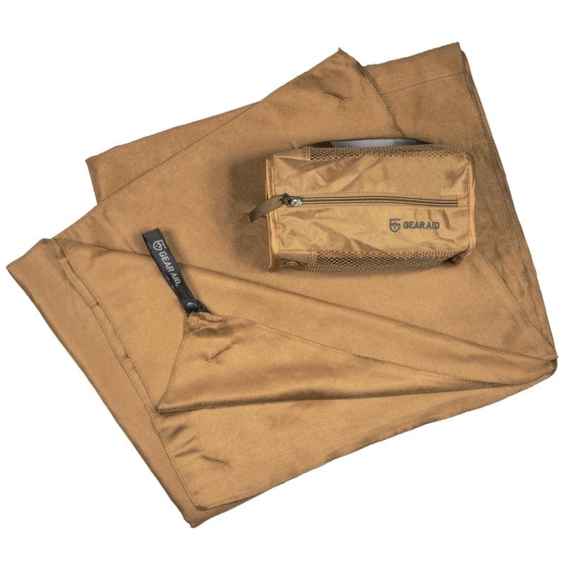 Gear Aid Quick Dry Microfiber Towel - Coyote 2