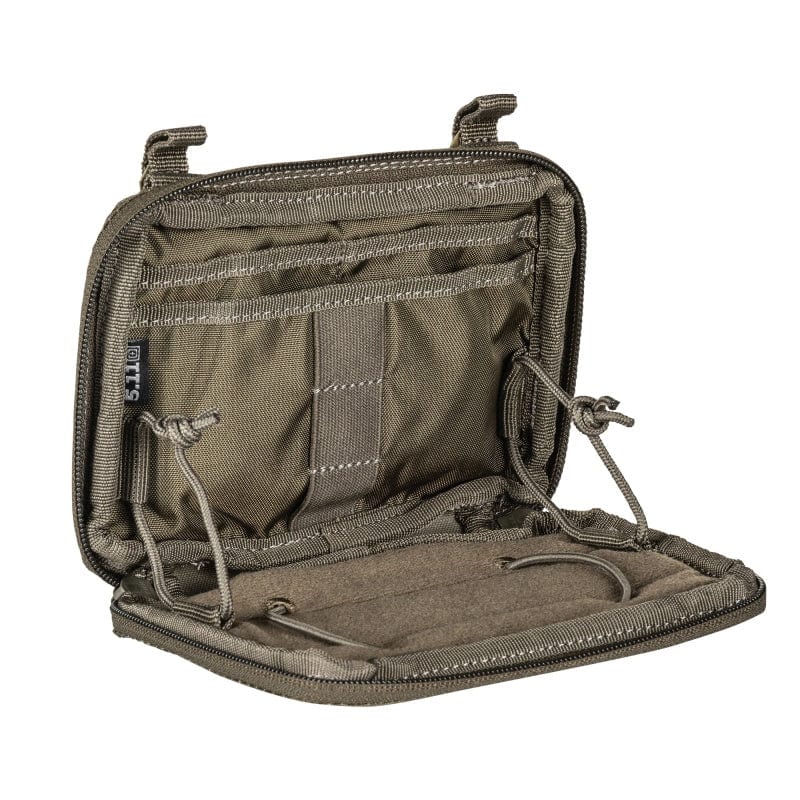 5.11 Flex Admin Pouch - Ranger Green - Open