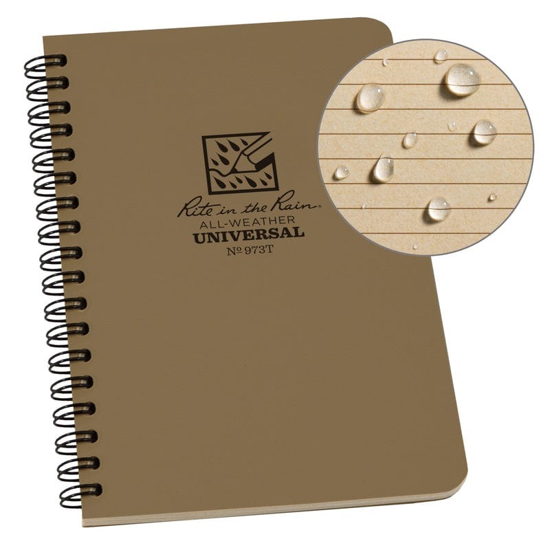 RITR Side Spiral 4.625x7 Notebook