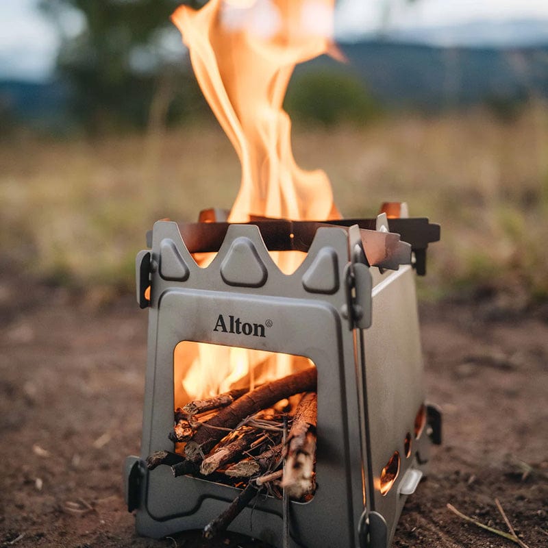 Alton Titanium Flatpack Twig Stove