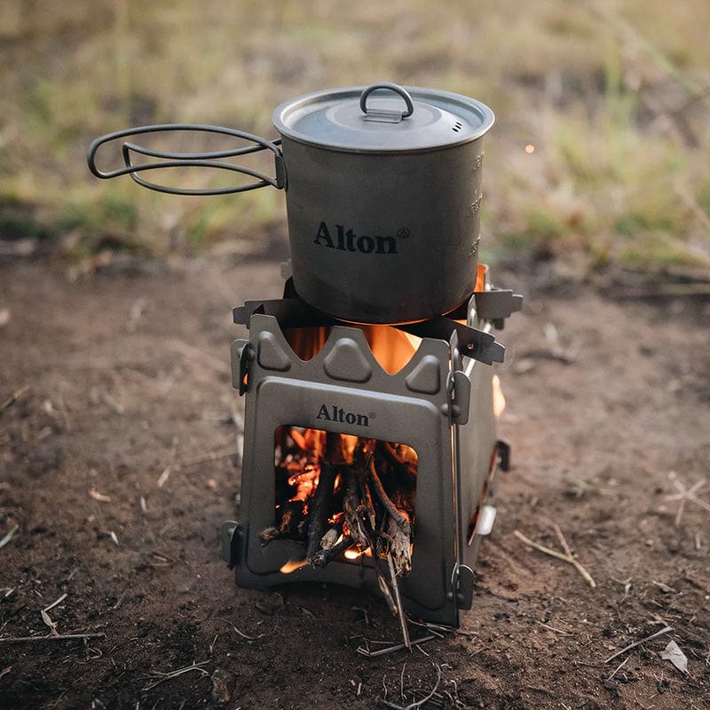 Alton Titanium Flatpack Twig Stove