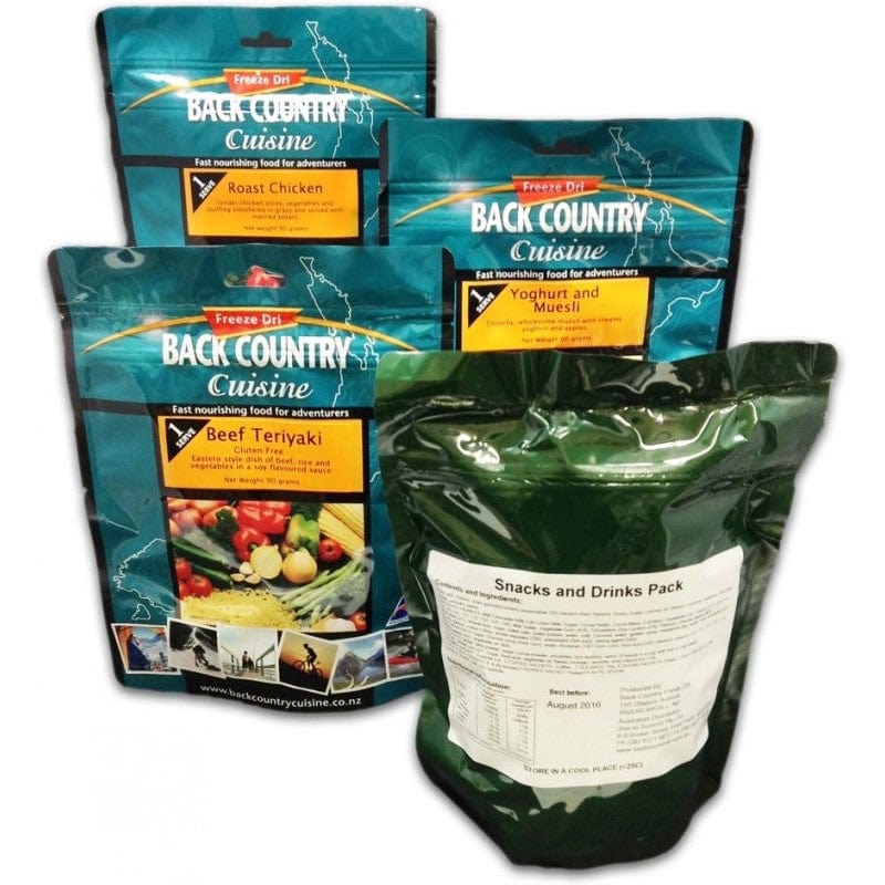 Back Country Cuisine One Day Ration Packs