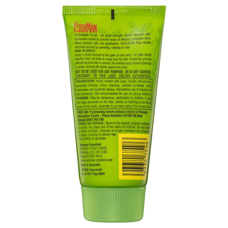 Bushman Naturals Repellent Plus w/ Sunscreen