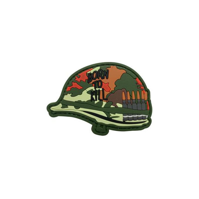 Valhalla Born to Kill Helmet PVC Patch