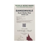 World Wide Maps Samsonvale Bush Walks Map 9443-24