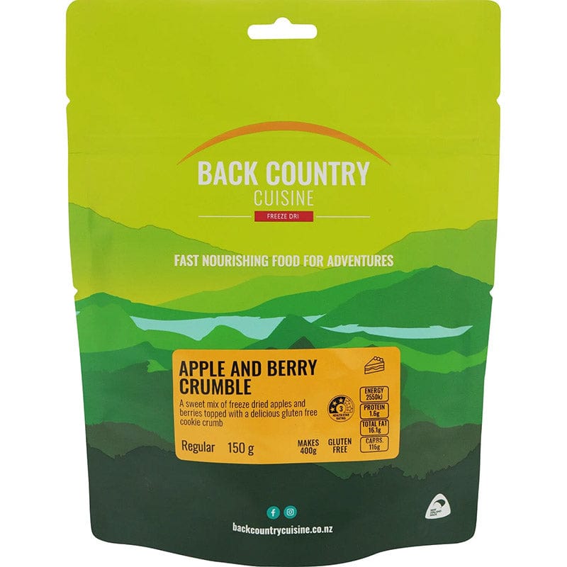 BACK COUNTRY APPLE & BERRY CRUMBLE