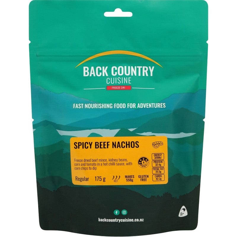 Back Country Spicy Bean Nachos