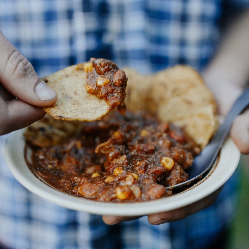 Back Country Spicy Bean Nachos