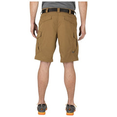 5.11 Stryke Shorts - Battle Brown - Back View