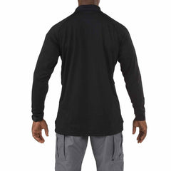 5.11 Performance Long Sleeve Polo - Black - Back