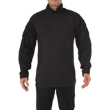 5.11 Rapid Assault Shirt - Black - Front View