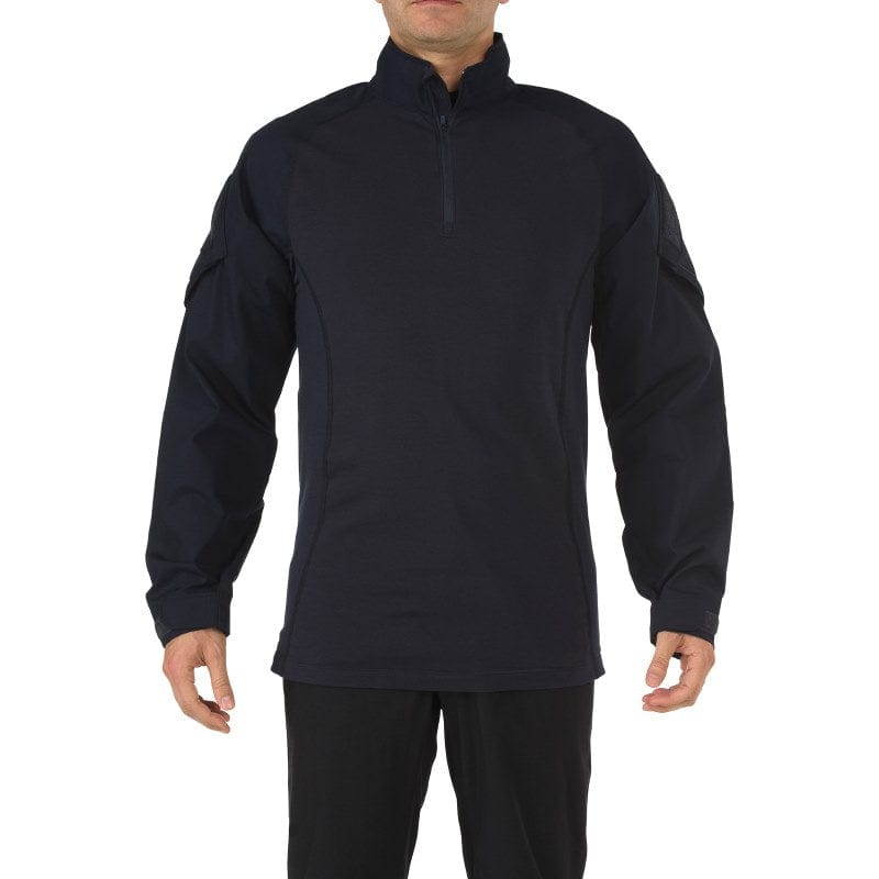 5.11 Rapid Assault Shirt - Dark Navy - Front View