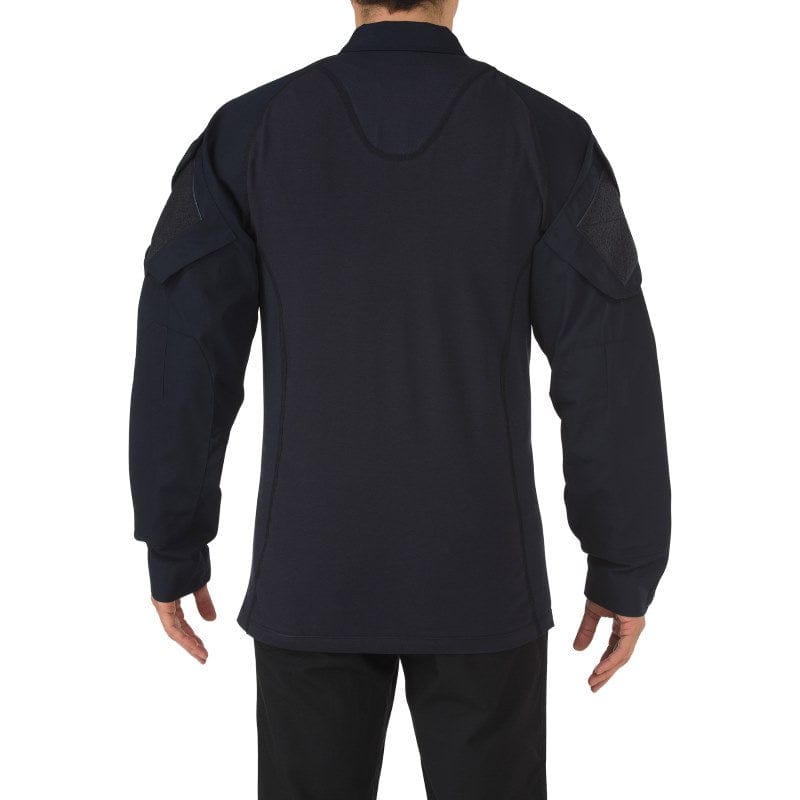 5.11 Rapid Assault Shirt - Dark Navy - Back View