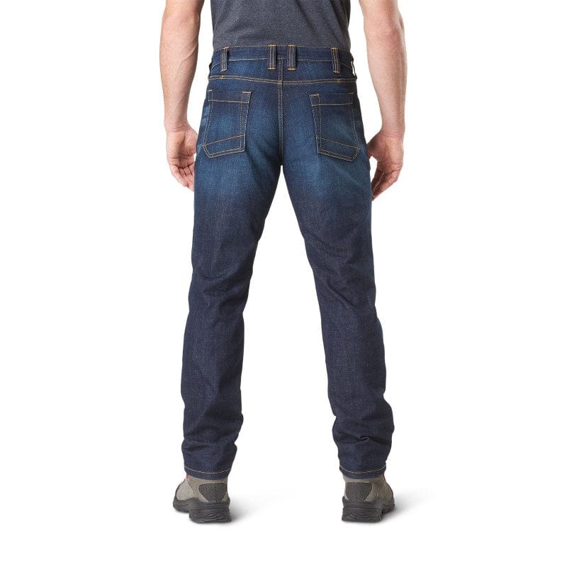 5.11 Defender-Flex Slim Jean - DarkWash Back View