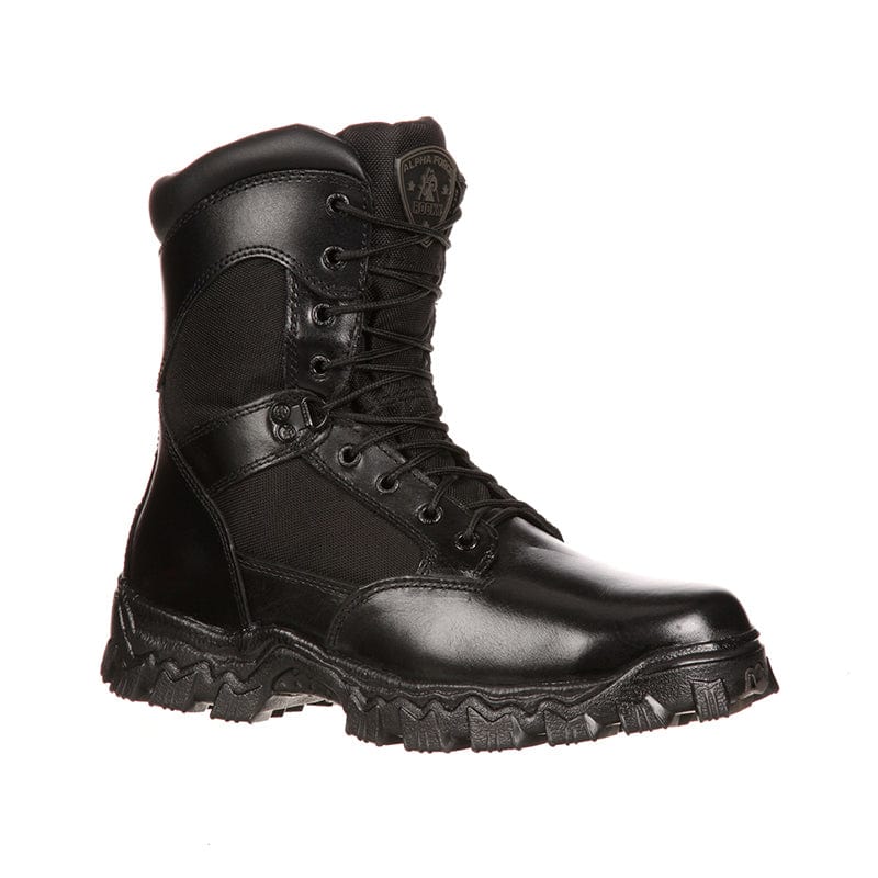 Rocky Alphaforce Zipper Composite Toe Public Service Boot