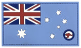 Valhalla Australian Flag PVC Patch Blue with Kangaroo