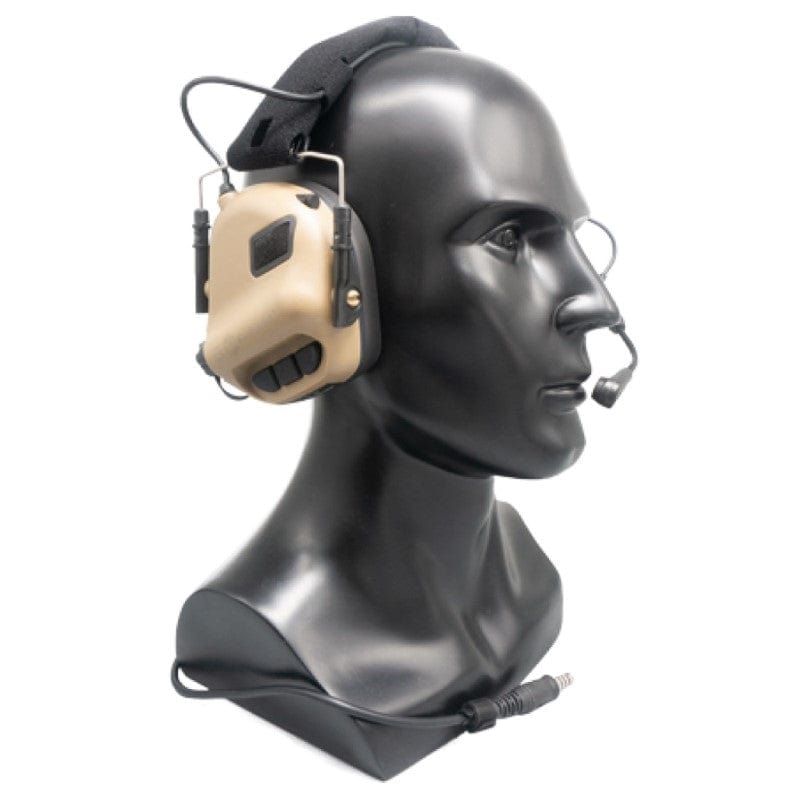 Earmor M32 Tactical Headset/Earmuffs (MOD 4) Tan