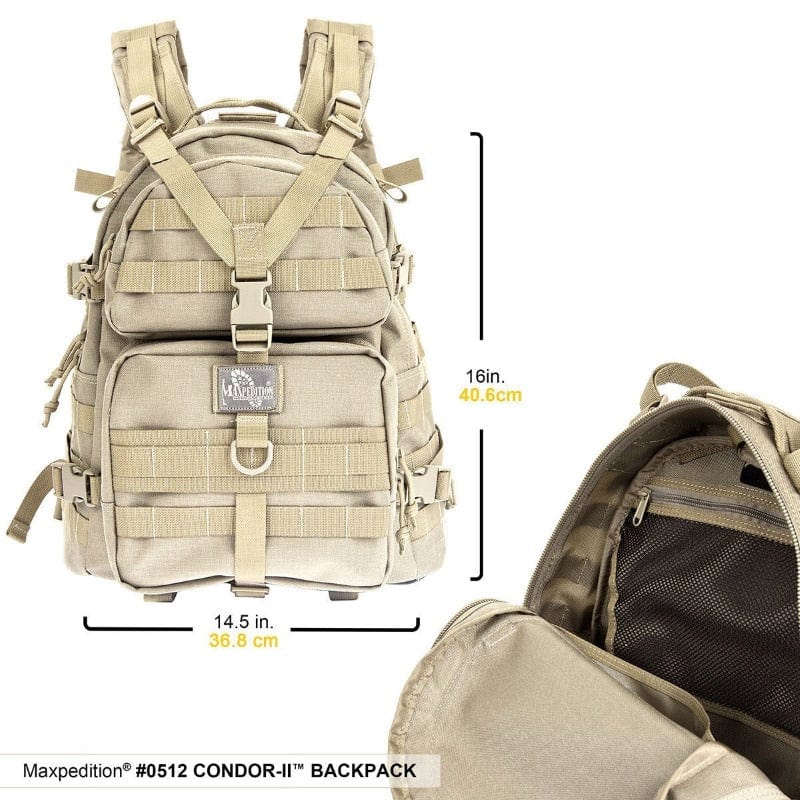 Maxpedtion Condor-II Backpack 23L