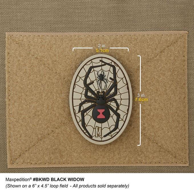 Maxpedition Black Widow Morale Patch