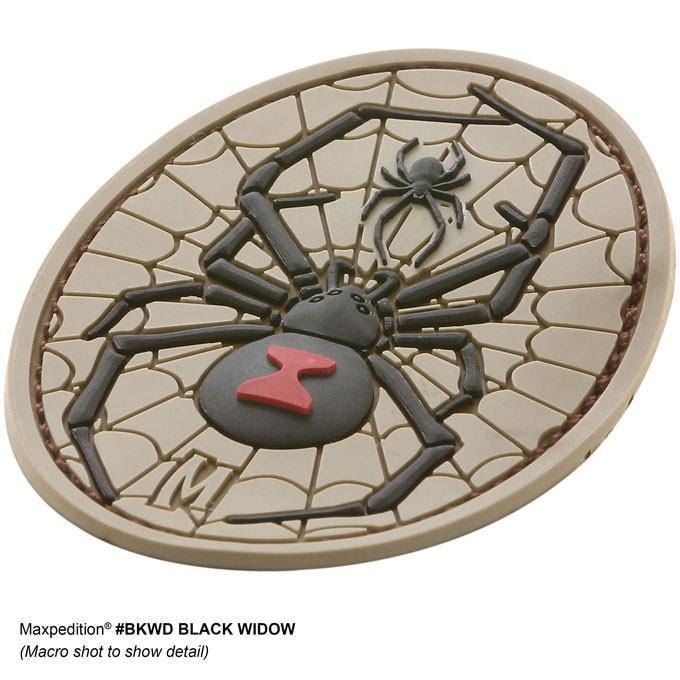 Maxpedition Black Widow Morale Patch