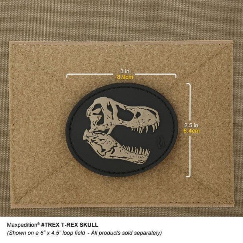 Maxpedition T-Rex Skull Morale Patch