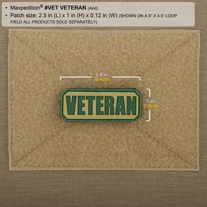 Maxpedition Veteran Morale Patch