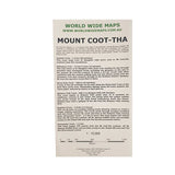 World Wide Maps Mount Coot-Tha Map