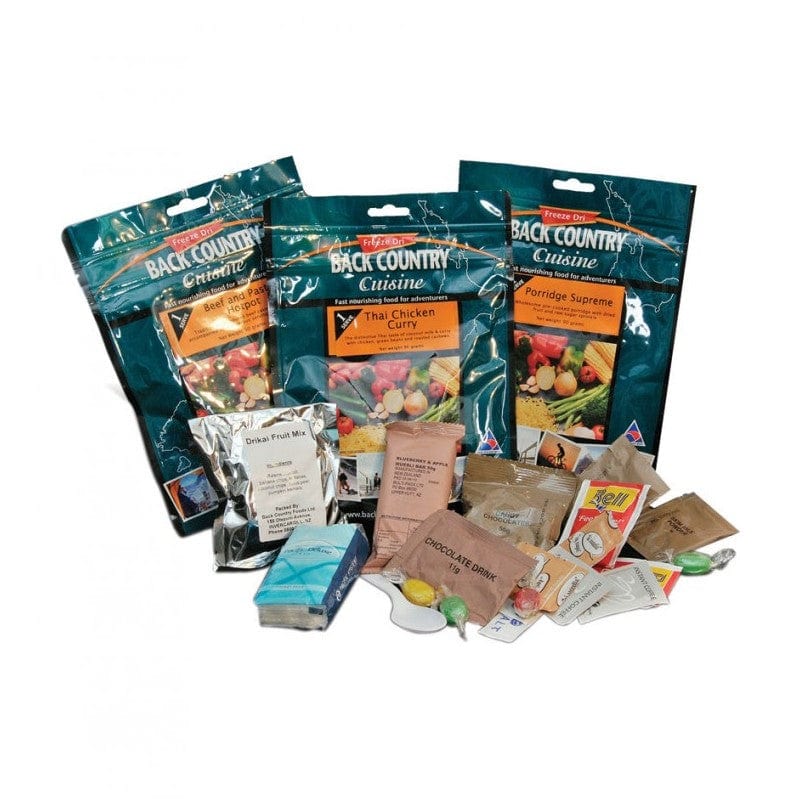 Back Country Cuisine One Day Ration Packs