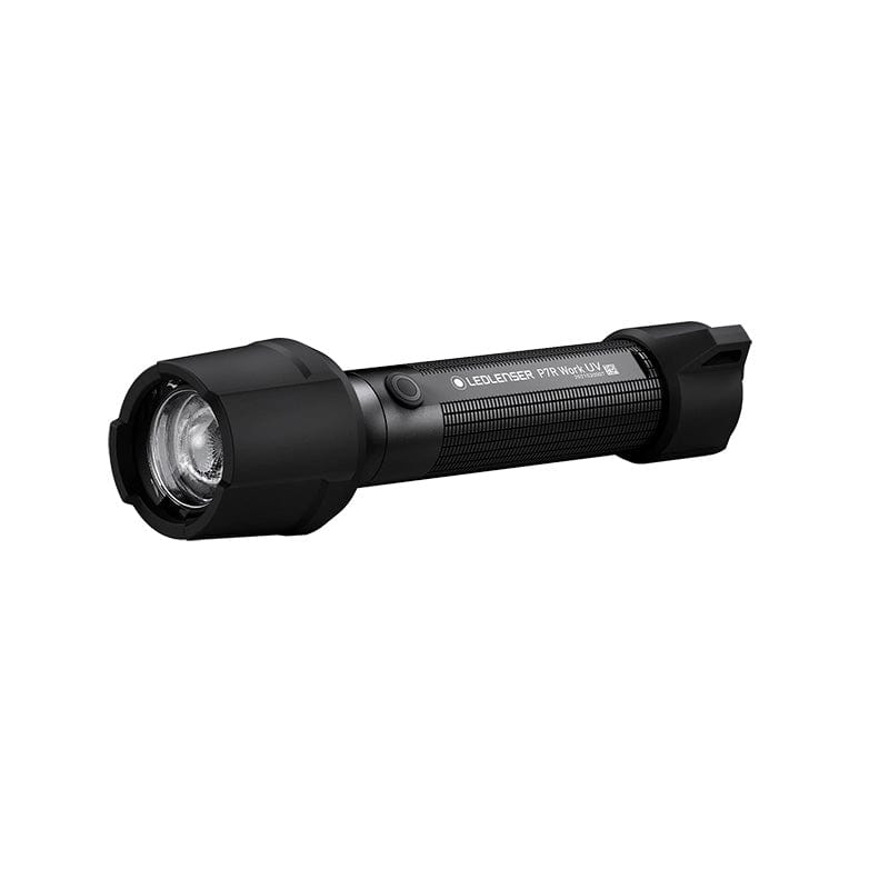 LED LENSER P7R WORK UV 1200LM LED & UV LED 365NM RECHARGEABLE RUGGED WATERPROOF FLASHLIGHT