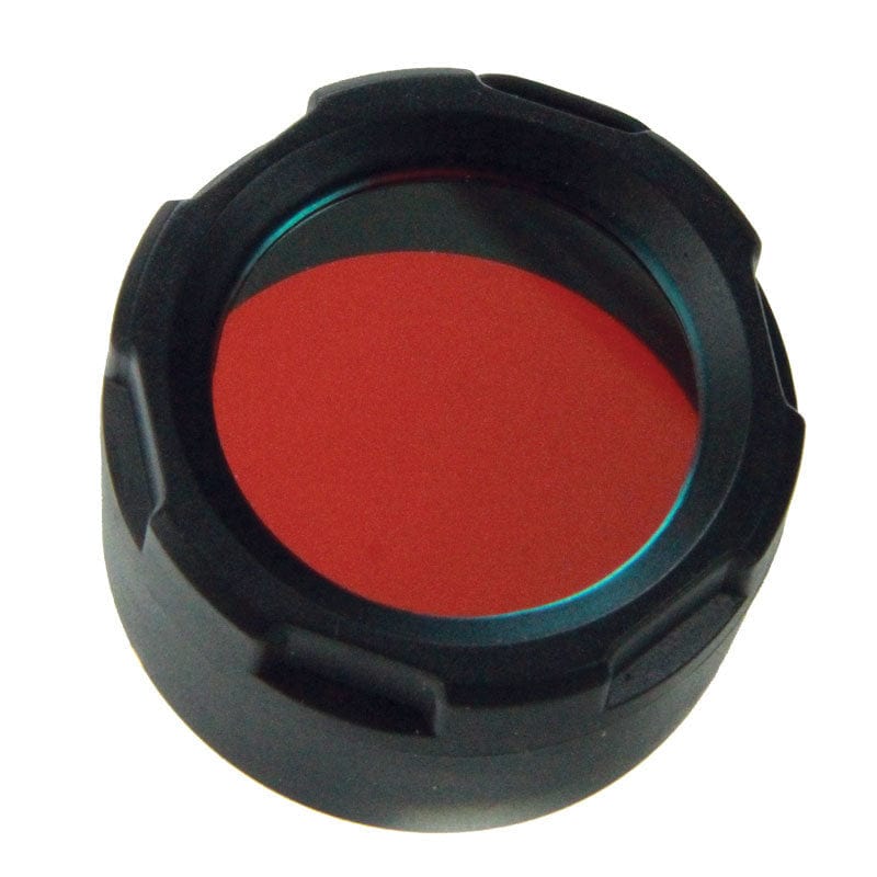 Powertac Red Filter Cover