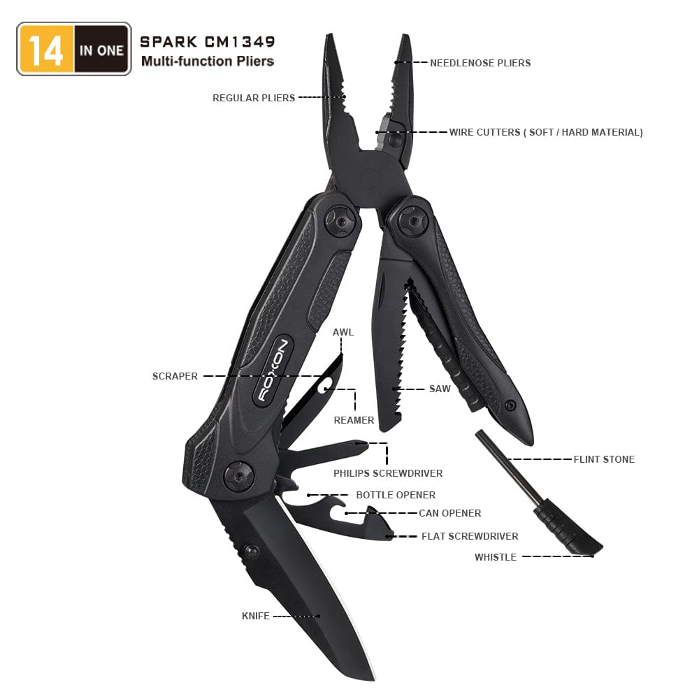 Roxon Spark 14-in-1 Multitool