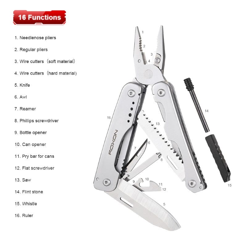 Roxon Flash 16-in-1 Multitool