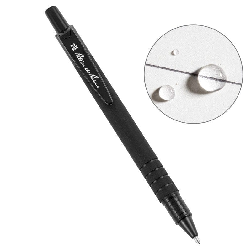 RITR 93 All-Weather Durable Clicker Pen - Black 1