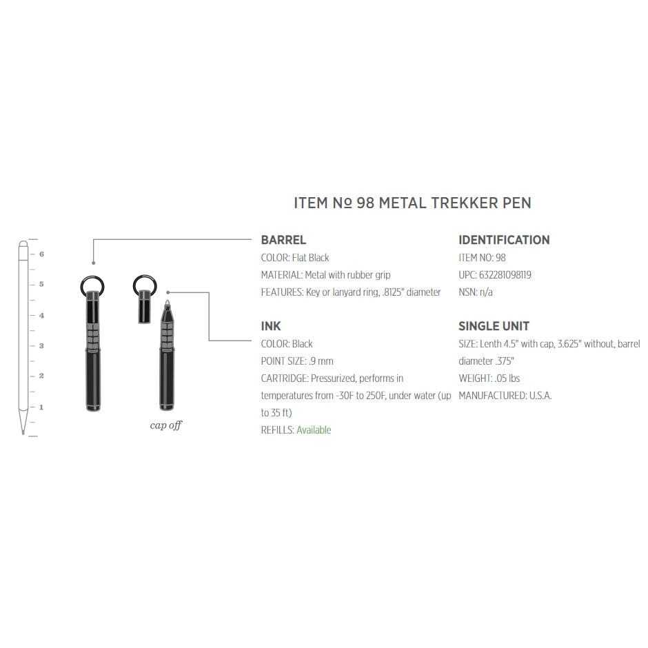 RITR Metal Trekker Pen