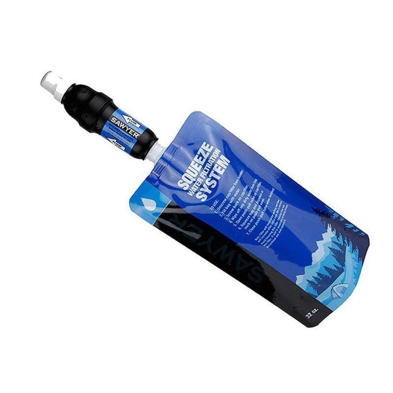 Sawyer Squeeze Water Filter Kit with Two 1L Pouches