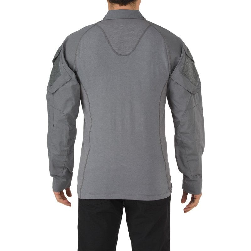 5.11 Rapid Assault Shirt - Storm - Back View