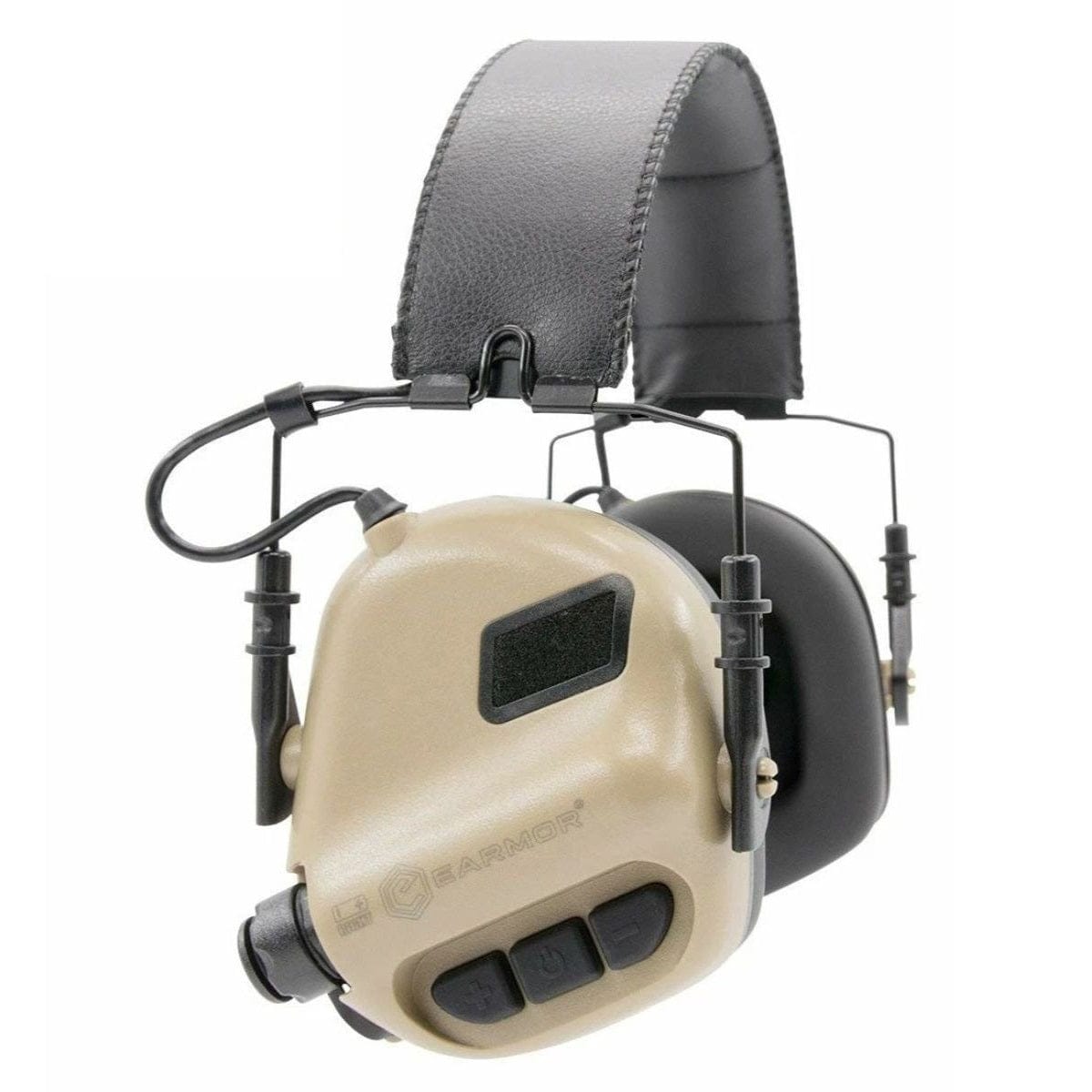 Earmor Premium Electronic Shooting Earmuffs M31 Tan