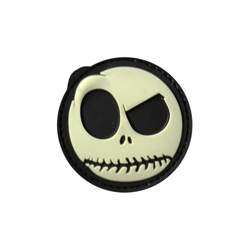 Valhalla Big Nightmare Smiley Glow PVC Patch