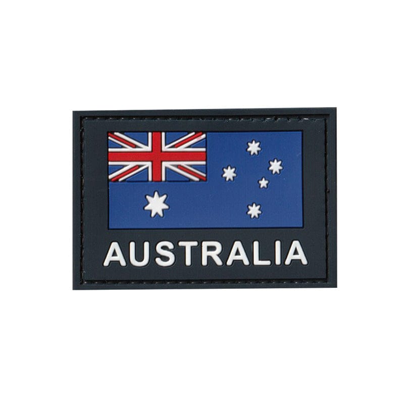 Valhalla PVC Australia Flag W/Text Patch