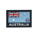 Valhalla PVC Australia Flag W/Text Patch