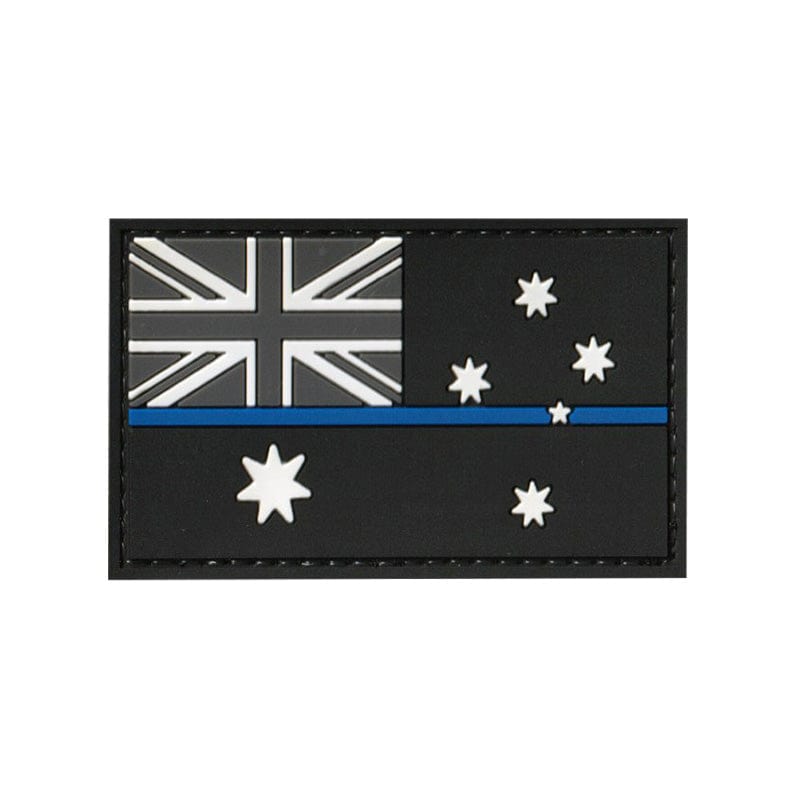 Valhalla Australian Flag PVC Patch with Thin Blue Line