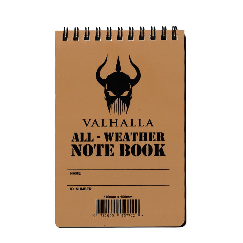 Valhalla All Weather Waterproof Notebook Large