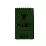 Valhalla All Weather Waterproof Notebook Small