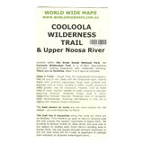 World Wide Maps Cooloola Wilderness Trail & Upper Noosa River