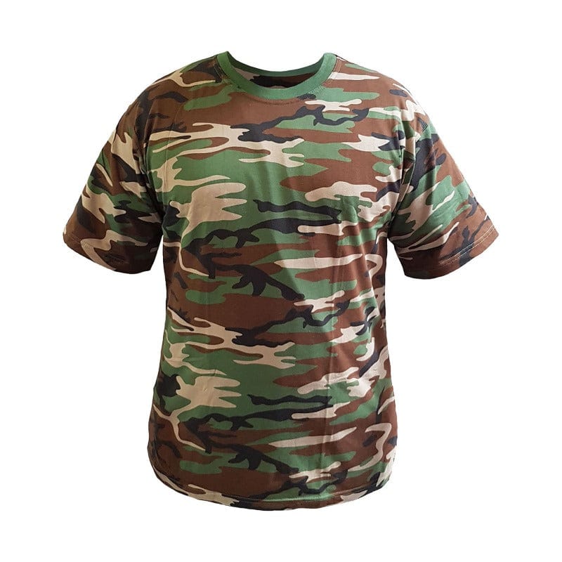 TAS Cotton T-Shirt - Woodland Camo