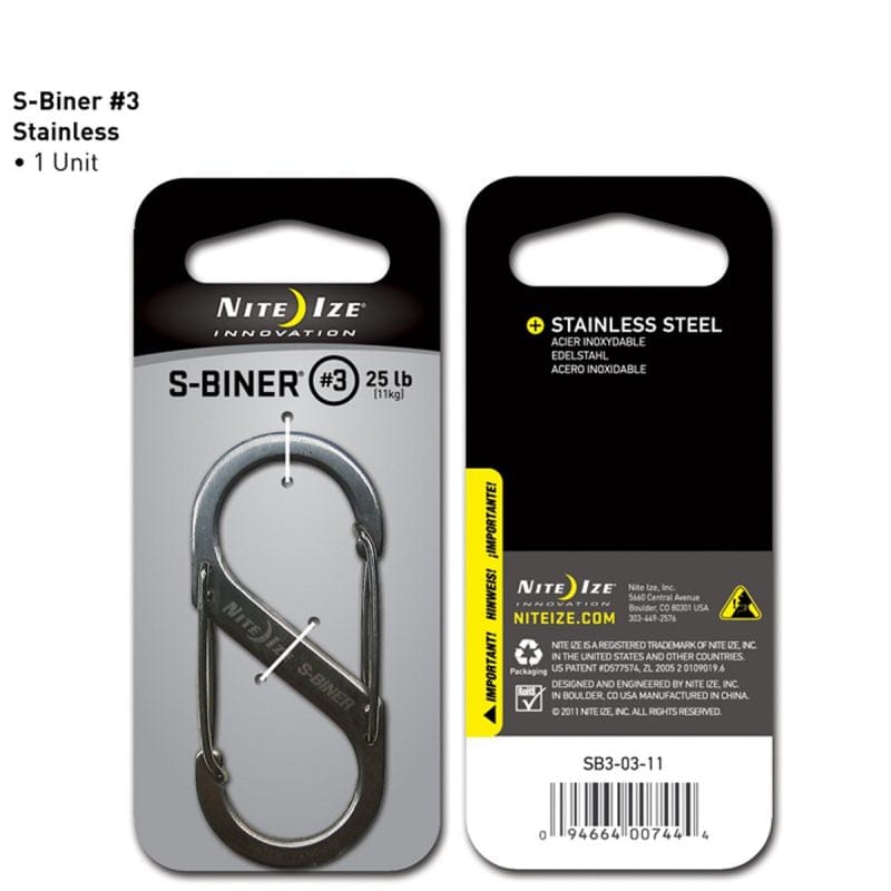 Nite Ize S-Biner Stainless Steel #3