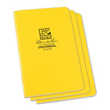 RITR Stapled 4.625 x 7 Field Flex Notebook - 3 Pack